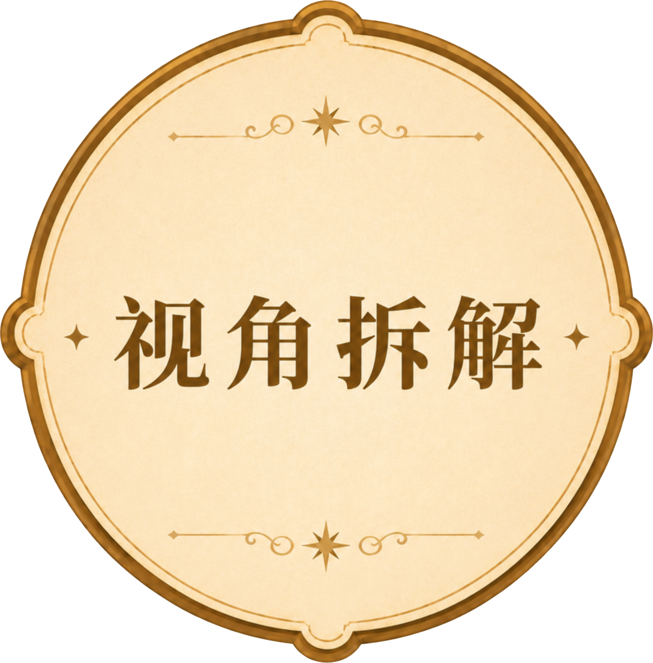 视角拆解